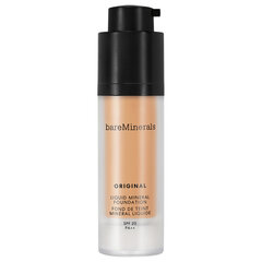 Основа под макияж bareMinerals Original Liquid Mineral Foundation SPF20, 16 Golden Nude, 30 мл цена и информация | Пудры, базы под макияж | kaup24.ee