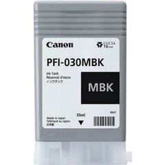 Картридж с оригинальными чернилами Canon PFI-030 MBK Матово-черный цена и информация | Картриджи для струйных принтеров | kaup24.ee