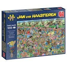 Pusle koos inimestega Jumbo Jan Van Haasteren, 1000 o hind ja info | Pusled | kaup24.ee