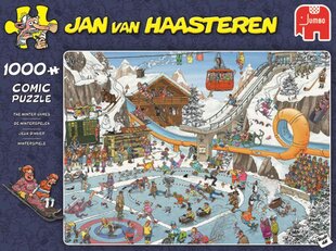 Пазл с видом на зимние игры Jumbo Jan van Haasteren, 1000 дет. цена и информация | Пазлы | kaup24.ee