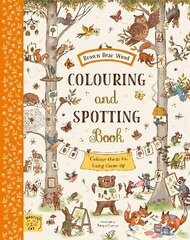 Brown Bear Wood: Colouring and Spotting Book: Colour them in, hang them up! цена и информация | Книги для малышей | kaup24.ee