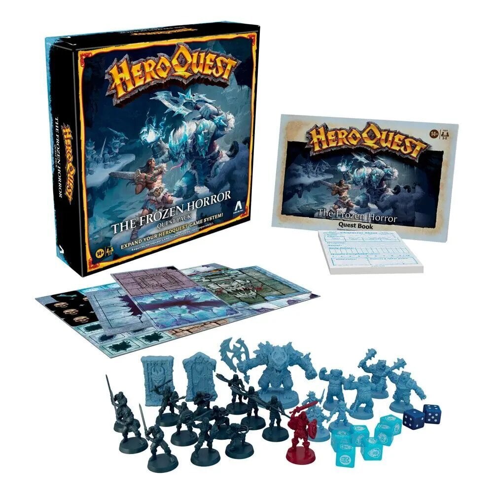 Lauamäng Avalon Hill HeroQuest Frozen Horror, EN hind ja info | Lauamängud ja mõistatused | kaup24.ee