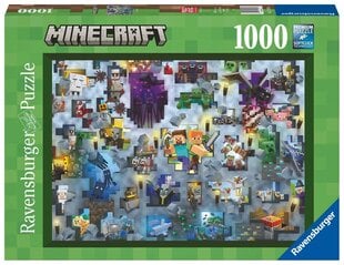 Пазл с игрушками Minecraft Ravensburger, 1000 дет. цена и информация | Пазлы | kaup24.ee