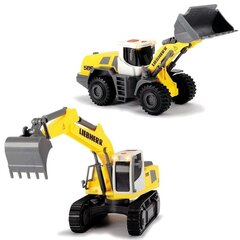 Экскаватор со звуками и светом Simba Dickey Toys Work Force цена и информация | Развивающий мелкую моторику - кинетический песок KeyCraft NV215 (80 г) детям от 3+ лет, бежевый | kaup24.ee