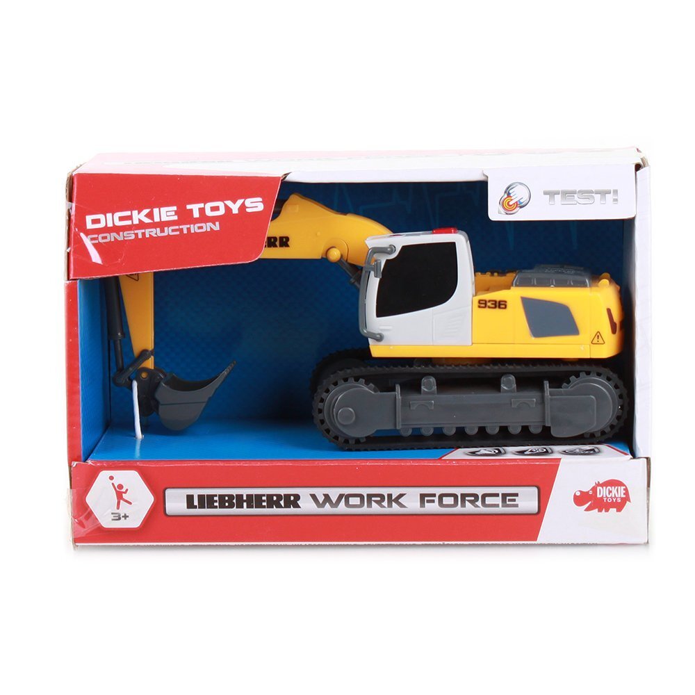 Laadur heli ja valgusega Dickie Toys Work Force цена и информация | Poiste mänguasjad | kaup24.ee