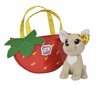 Plüüsist Chihuahua Strawberry korviga Chi Chi Love, 18 cm цена и информация | Pehmed mänguasjad | kaup24.ee