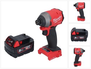 Milwaukee M18 ONEID2-501 Aku löökvõti 18 V 226 Nm 1/4" + 1x aku 5,0 Ah - ilma laadijata hind ja info | Akutrellid, kruvikeerajad | kaup24.ee