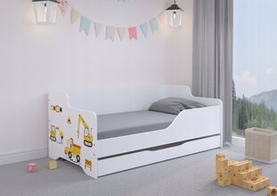 Lilu voodi 84x164 cm, valge hind ja info | Lastevoodid | kaup24.ee