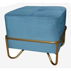 Пуф DKD Home Decor, (42 x 42 x 38 cm) синий цена и информация | Кресла-мешки и пуфы | kaup24.ee