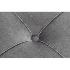 Taburet DKD Home Decor Vaht Hall Kuldne Metall Polüester Samet Puit MDF (80 x 80 x 47 cm) hind ja info | Kott-toolid, tumbad, järid | kaup24.ee