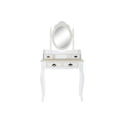 Туалетный столик DKD Home Decor Белый ABS Зеркало Деревянный MDF (75 x 40 x 140 cm) цена и информация | Туалетные столики | kaup24.ee