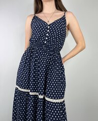 Платье для женщин 00908-2 Синий цена и информация | Платья | kaup24.ee