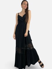 Платье для женщин 00916-2 Чёрный цена и информация | Платья | kaup24.ee