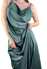 Платье для женщин 01425-1 Зелёный цена и информация | Платья | kaup24.ee
