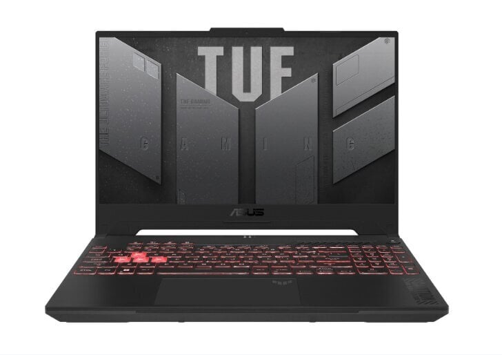 Asus TUF Gaming A15 FA507NV-LP023W AMD Ryzen™ 7 7735HS/16 GB/512 GB SSD/NVIDIA GeForce RTX 4060/Windows 11 Home Grey цена и информация | Sülearvutid | kaup24.ee