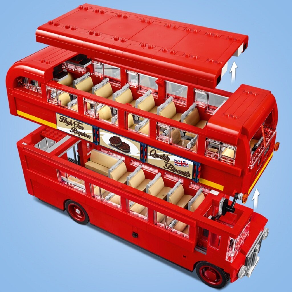 10258 LEGO® Creator Expert Londoni buss цена и информация | Klotsid ja konstruktorid | kaup24.ee