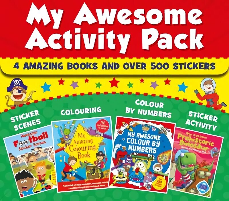My Awesome Activity Pack hind ja info | Väikelaste raamatud | kaup24.ee