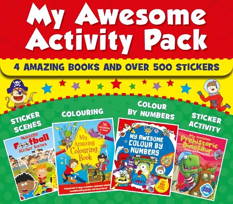 My Awesome Activity Pack цена и информация | Väikelaste raamatud | kaup24.ee