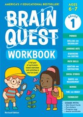 Brain Quest Workbook: 1st Grade (Revised Edition) Revised ed. цена и информация | Книги для подростков и молодежи | kaup24.ee