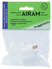 Штекер для светильников Airam S1VPAB цена и информация | Монтируемые светильники, светодиодные панели | kaup24.ee