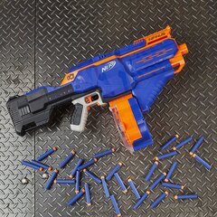 Игрушечная винтовка с барабаном Nerf N-Strike Elite Infinus Blaster цена и информация | Игрушки для мальчиков | kaup24.ee