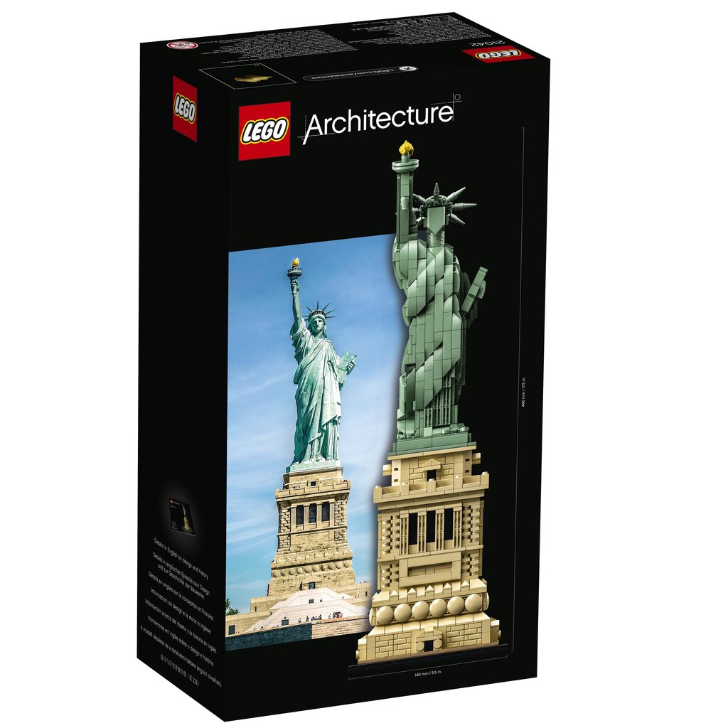 21042 LEGO® Architecture Vabadussammas цена и информация | Klotsid ja konstruktorid | kaup24.ee