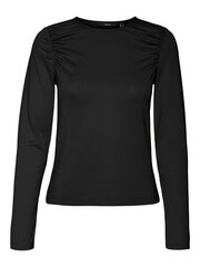 Женская футболка Vero Moda с длинным рукавом 10294934*01, черная, 5715432915017 цена и информация | Женские футболки | kaup24.ee