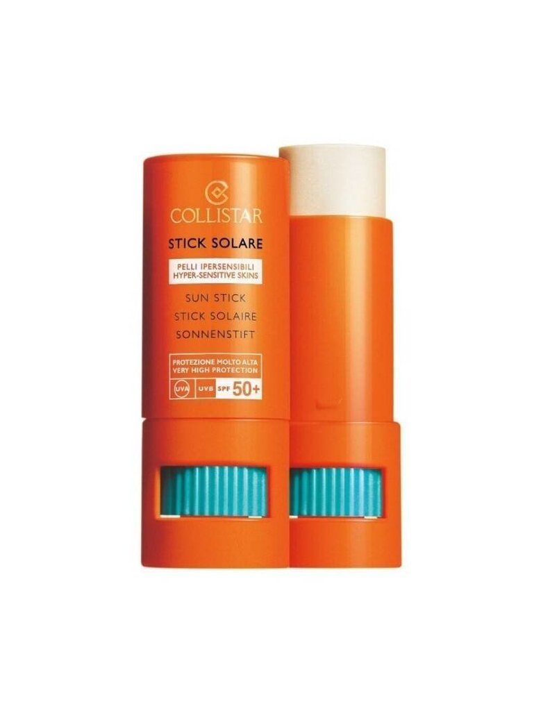 Kaitsev päikesekreem Collistar Stick Solare SPF 50+ 8 ml цена и информация | Päikesekreemid | kaup24.ee