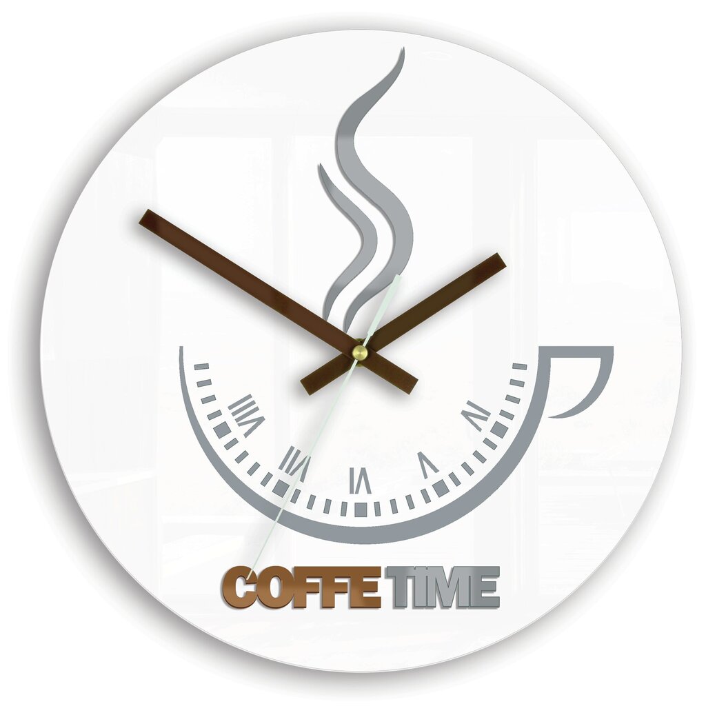 Seinakell Coffee Time hind ja info | Kellad | kaup24.ee