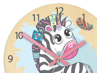 Laste seinakell Zebra цена и информация | Часы | kaup24.ee