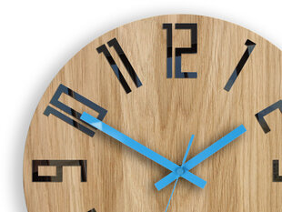 настенные часы 29,5 см цена и информация | Часы | kaup24.ee