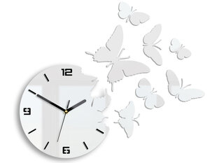 Seinakell Butterfly3dWhite цена и информация | Часы | kaup24.ee