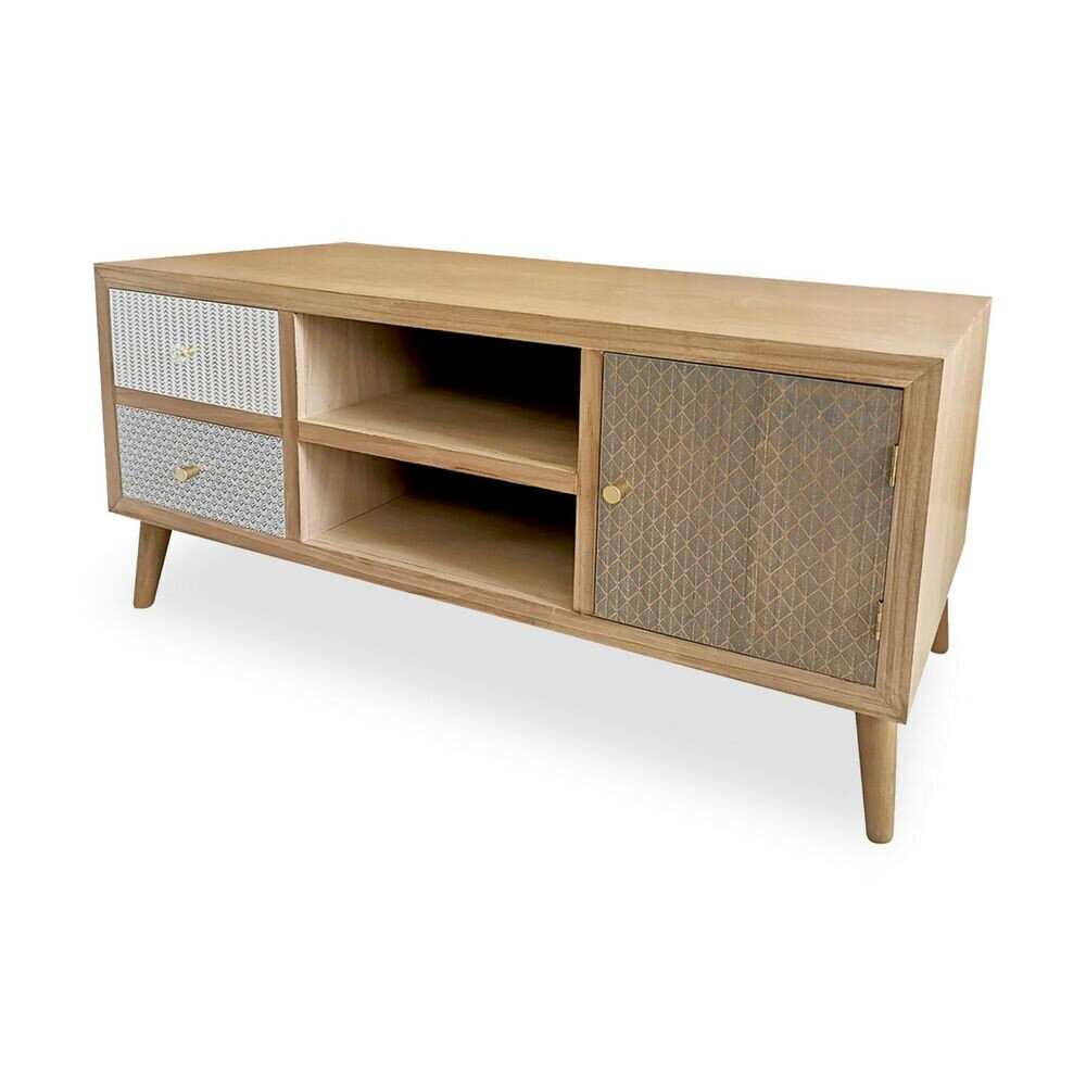 TV-mööbel Versa Kapua Puit MDF/Paulownia puit (45 x 52 x 110 cm) hind ja info | TV alused | kaup24.ee