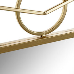 Seinapeegel DKD Home Decor Kuldne Metall (71 x 3 x 92 cm) hind ja info | Peeglid | kaup24.ee