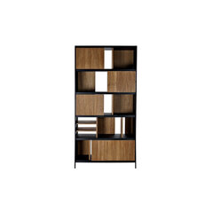 Riiulid DKD Home Decor Raud Tuhk (98 x 36 x 200 cm) цена и информация | Полки | kaup24.ee