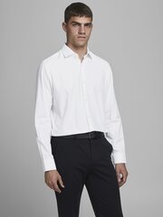 Мужская рубашка JACK & JONES 12178125*02, белая, 5714915327996 цена и информация | Мужские футболки | kaup24.ee