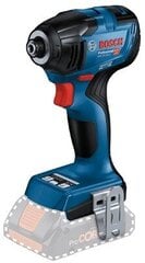 Аккумуляторный ударный шуруповерт Bosch GDR 18V-210 C, SOLO, 210 Нм, 0-1.100 / 0-2.300 / 0-3.400 мин-1 цена и информация | Шуруповерты, дрели | kaup24.ee