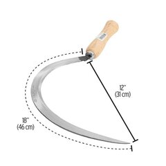 Sirp üldotstarbeline 46 cm Truper® hind ja info | Käsitööriistad | kaup24.ee