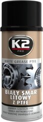 Смазка K2 Ptfe White Grease, 400 мл цена и информация | Автохимия | kaup24.ee