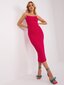 Naiste liibuv kleit, roosa цена и информация | Kleidid | kaup24.ee