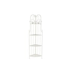 Riiulid DKD Home Decor Valge Metall 4 Riiulid (50 x 35 x 161 cm) (50 x 35 x 161 cm) цена и информация | Полки | kaup24.ee