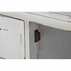 Сервант DKD Home Decor, белый, 86 x 40 x 198 см цена и информация | Витрины, серванты | kaup24.ee