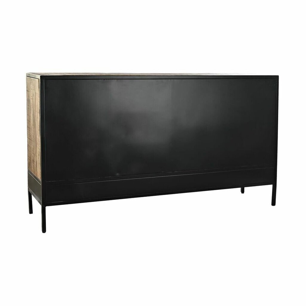 Puhvetkapp DKD Home Decor Pruun Must Metall Mangopuit (160 x 40 x 90 cm) цена и информация | Vitriinkapid | kaup24.ee