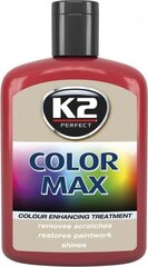 Цветной полироль для экстерьера K2 красный, 200 мл цена и информация | Автохимия | kaup24.ee