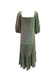 Naiste vabaaja kleit Amalia 80, roheline цена и информация | Платья | kaup24.ee