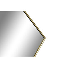 Seinapeegel DKD Home Decor Kristall Kuldne Metall (28 x 1 x 46 cm) hind ja info | Peeglid | kaup24.ee