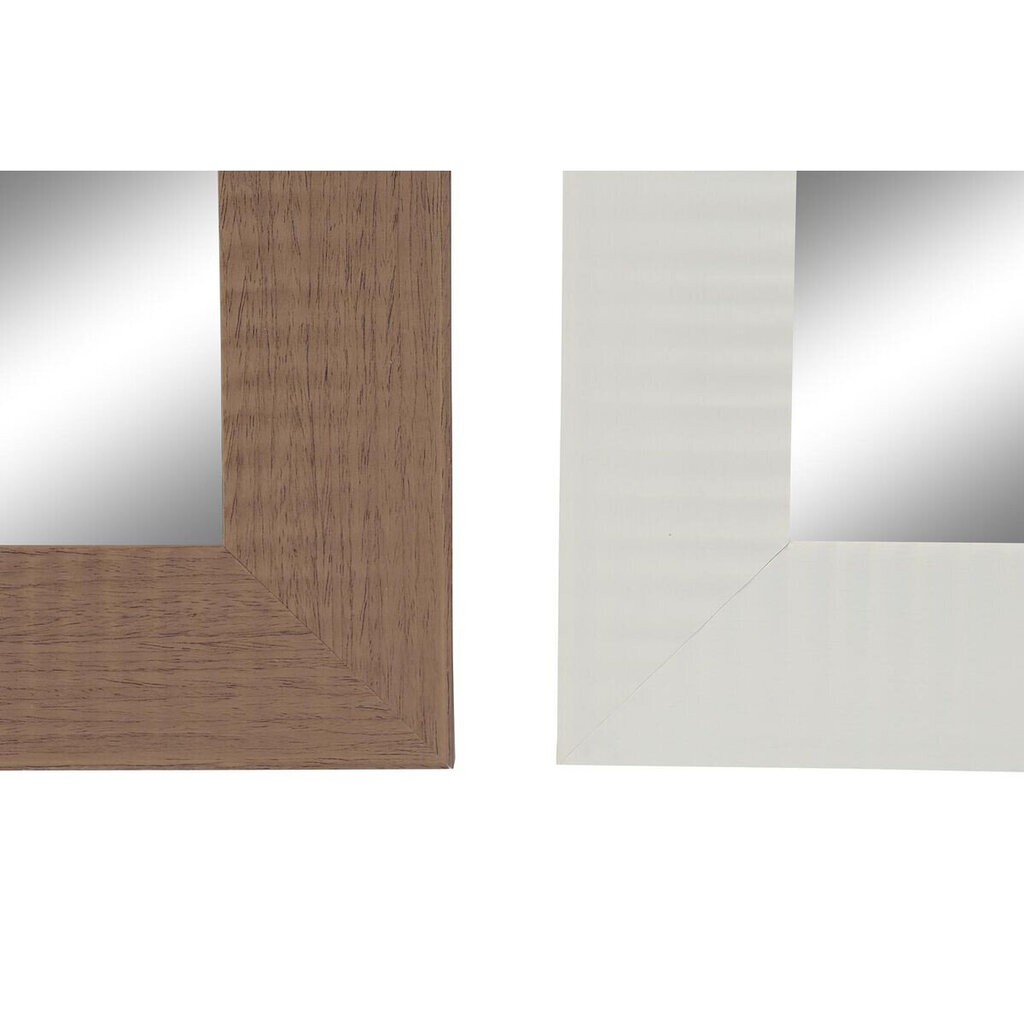 Seinapeegel DKD Home Decor 70 x 2 x 97 cm Kristall Must Pruun Tumehall Elevandiluu polüstüreen (4 tk) hind ja info | Peeglid | kaup24.ee
