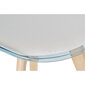 Söögitool DKD Home Decor Naturaalne Sinine Valge PVC Kask (54 x 47 x 81 cm) hind ja info | Söögitoolid, baaritoolid | kaup24.ee