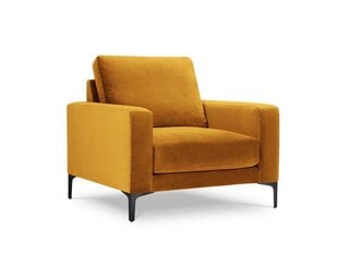 Velvet кресло Venus, 92x92x90 см, желтое цена и информация | Кресла в гостиную | kaup24.ee