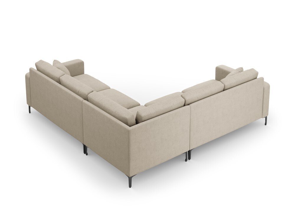 Sümmeetriline nurgadiivan sofa Venus, 5 istekohta, beež v. hind ja info | Nurgadiivanid ja nurgadiivanvoodid | kaup24.ee